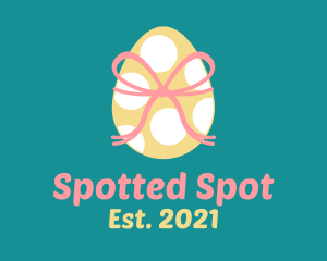 Spotted Egg Present logo design