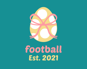 Egg - Spotted Egg Present logo design