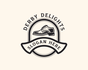 Derby - Fashion Leather Shoes logo design