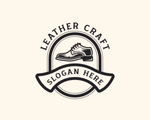 Leather - Fashion Leather Shoes logo design