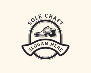 Shoemaking - Fashion Leather Shoes logo design