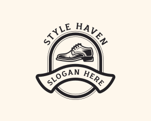 Loafer - Fashion Leather Shoes logo design