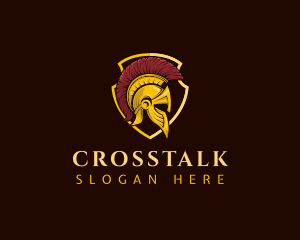 Spartan Warrior Helmet Logo