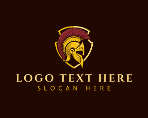 Spartan Warrior Helmet Logo