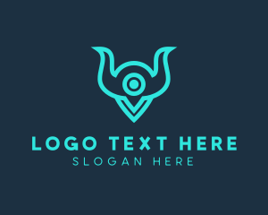 Cyclops - Monster Tech Navigation logo design