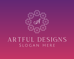 Floral Decorative Boutique logo design