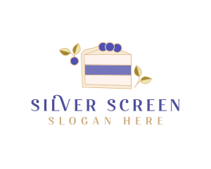 Blueberry Sweet Dessert Logo