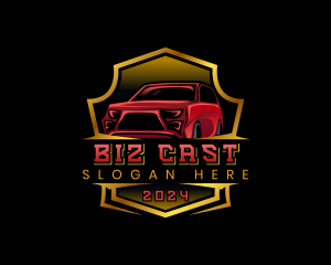 Auto Detailing - Transport Car Automotive logo design