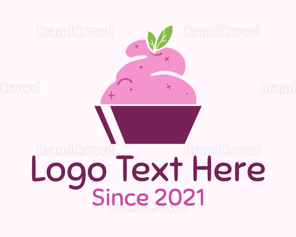 Organic Cupcake Mix Logo