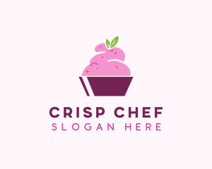 Organic Cupcake Mix logo design