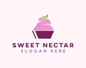 Organic Cupcake Mix logo design