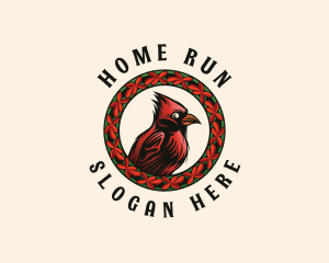 Virginia Cardinal Bird Logo