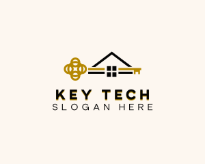 Residential Property Key logo design