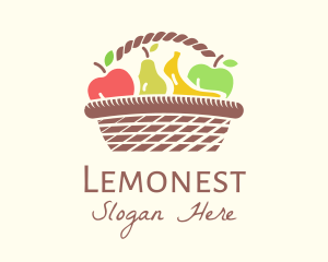 Healthy Fruit Basket Logo