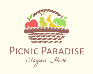 Picnic - Healthy Fruit Basket logo design