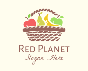 Healthy Fruit Basket logo design