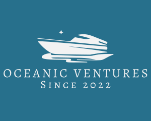 Yacht Sailing Cruise logo design