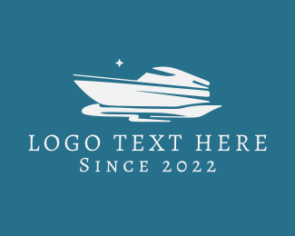 Yacht Sailing Cruise logo design