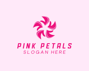 Florist Flower Petals logo design