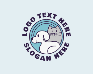 Pet Care - Dog Cat Veterinarian logo design