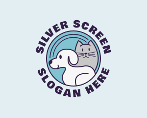 Kitten - Dog Cat Veterinarian logo design