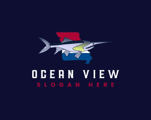 Missouri Ocean Fish logo design