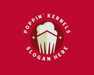 Popcorn - Popcorn Movie Theater logo design