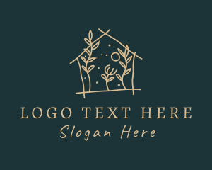 Residential - Eco Leaf Home logo design