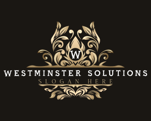 Luxury Floral Decoration Logo