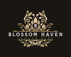 Floral - Luxury Floral Decoration logo design
