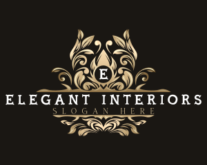 Luxury Floral Decoration logo design