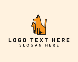 Puppy School - Pet Dog Breeder logo design