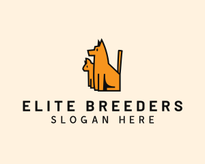 Pet Dog Breeder  logo design