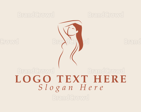 Sexy Nude Body Logo