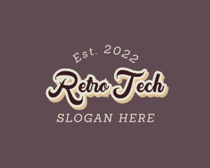 Retro Business Startup logo design