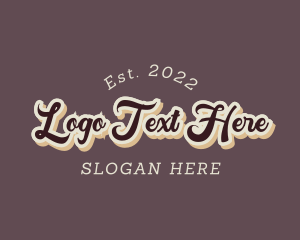 Souvenir Store - Retro Business Startup logo design