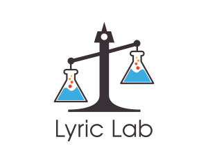 Legal Science Lab Scales of Justice logo design