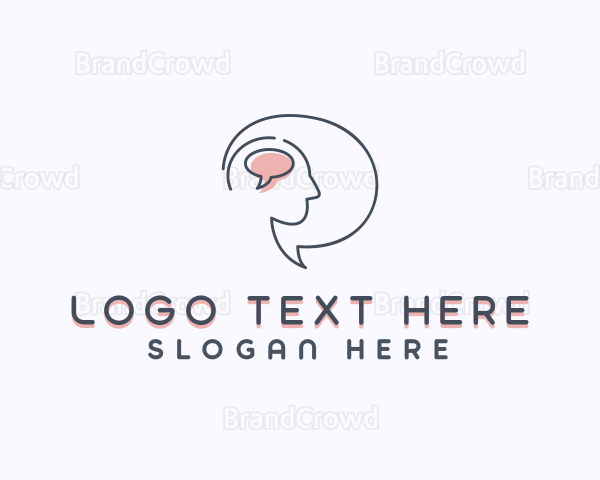 Psychology Therapy Wellness Logo