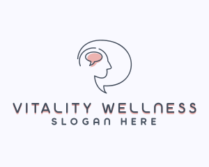 Psychology Therapy Wellness logo design