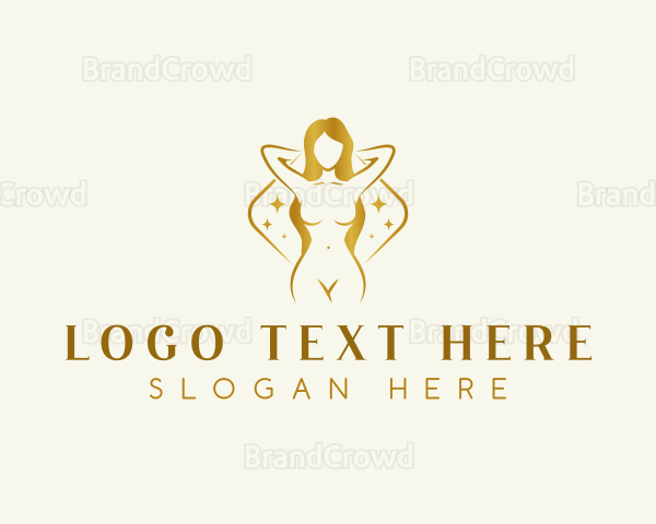 Female Sexy Body Logo