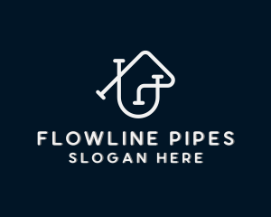 Pipes - Plumbing Pipes Repair logo design