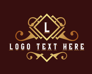 Luxury Crest Boutique logo design