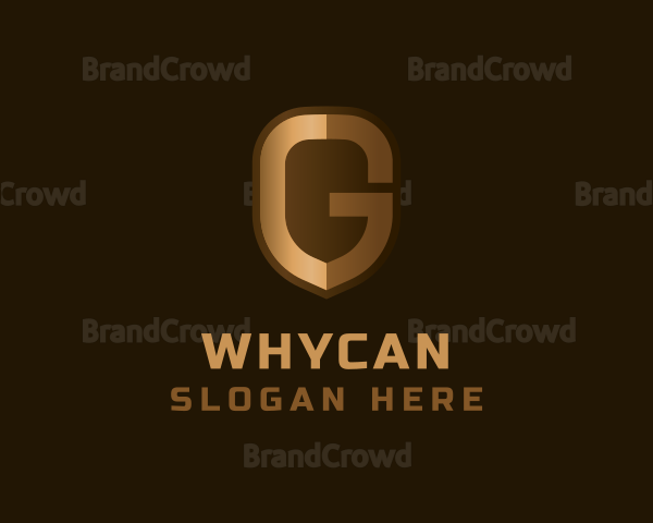 Elegant Crest Letter G Logo