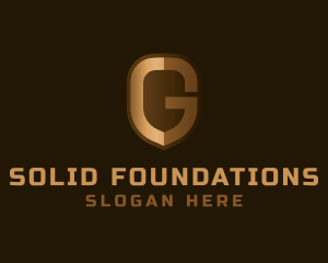 Shield - Elegant Crest Letter G logo design