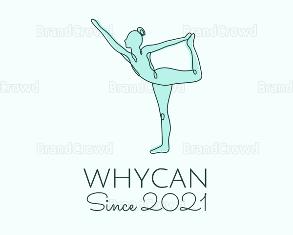 Yoga Pilates Exercise Logo