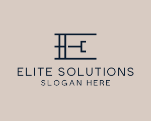 Professional Company Letter E logo design