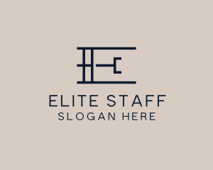 Professional Company Letter E logo design