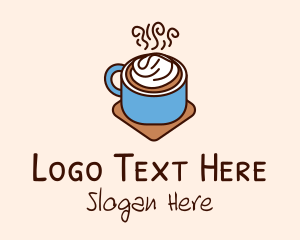 Frappe - Frappe Coffee Cup logo design