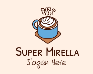 Coffee - Frappe Coffee Cup logo design