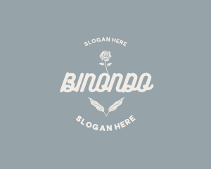 Elegant Beauty Floral Business Logo